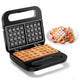 Waffle Maker with Indicator Lights | 2 Slices Non-Stick Waffle Iron