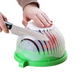 Salad Cutter Bowl + Fruit & Vegetable Chopper + Easy Slice Tool kitelyshop