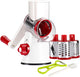 Hand Crank Cheese Grater | 3-Blade Rotary Shredder for Kitchen