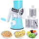 Vegetable Slicer Rotary Grater – Multi Blade Kitchen Cutter