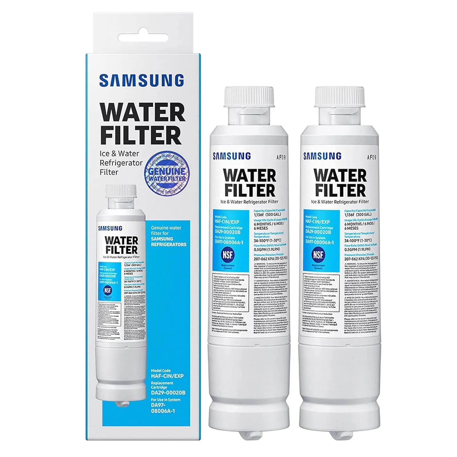 Samsung DA29-00020B, HAF-CINEXP Refrigerator Water Filter