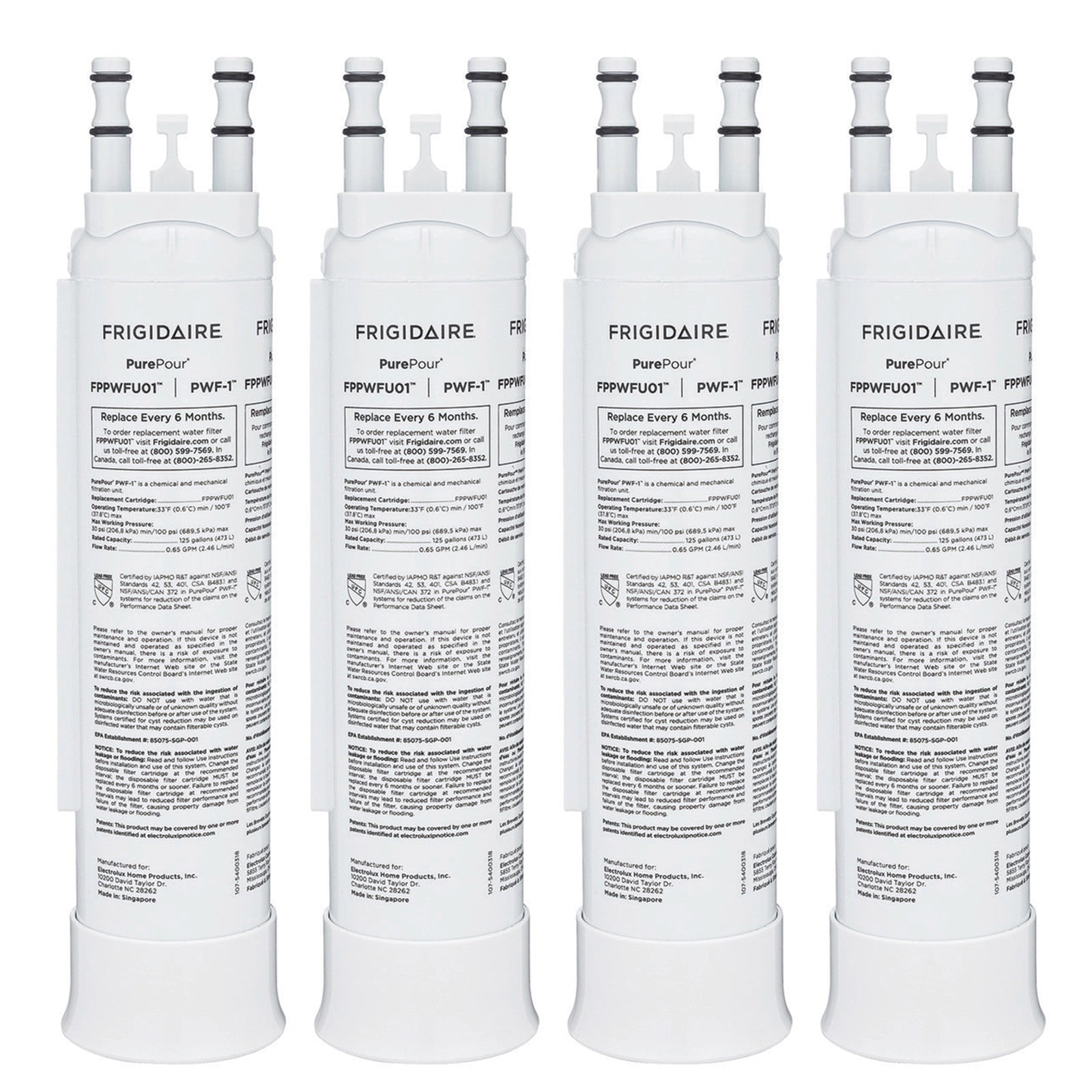 Frigidaire FPPWFU01 PurePour PWF-1 Refrigerator Water Filter