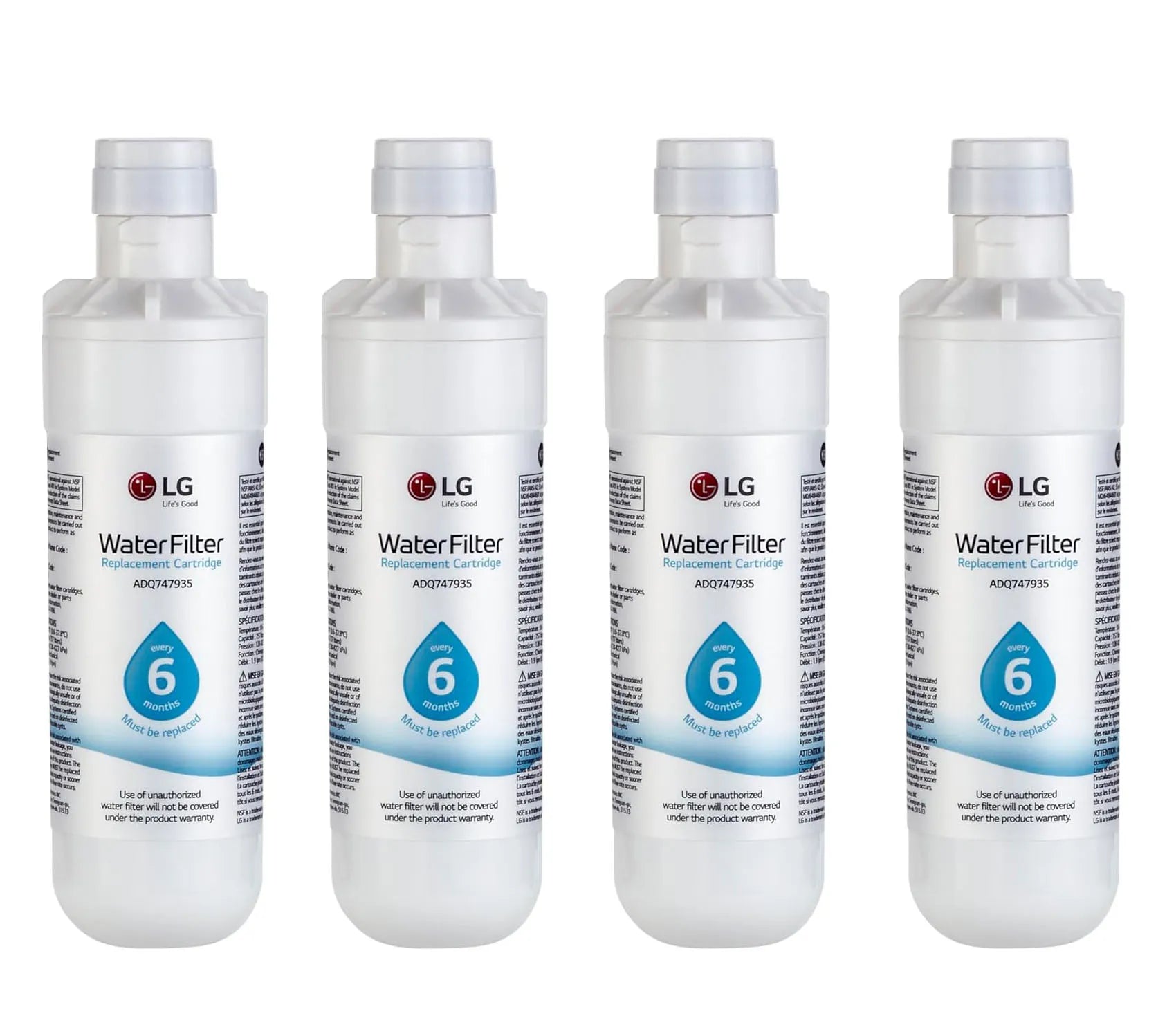 LG LT1000P, PC/PCS ADQ747935, ADQ74793501 Replacement Refrigerator Water Filter