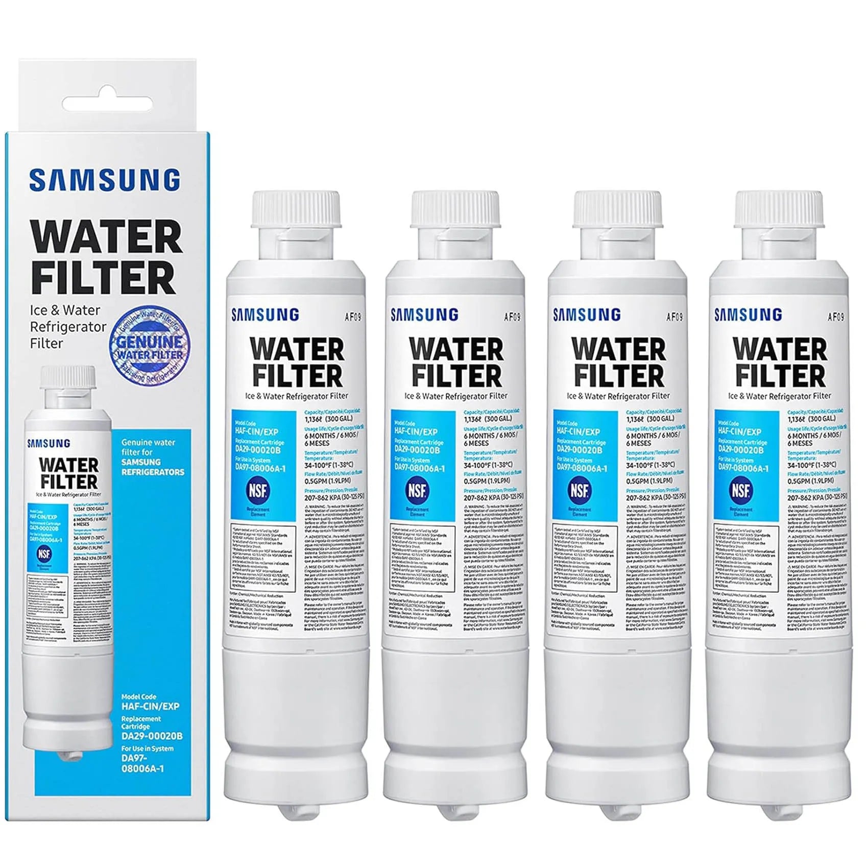 Samsung DA29-00020B, HAF-CINEXP Refrigerator Water Filter
