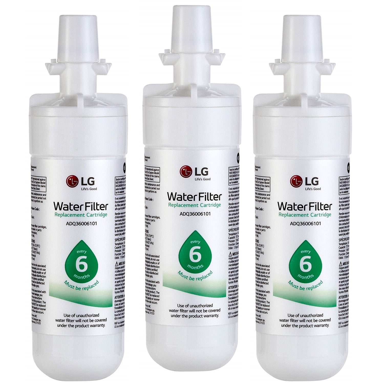 LG LT700P ADQ36006101 Refrigerator Water Filter