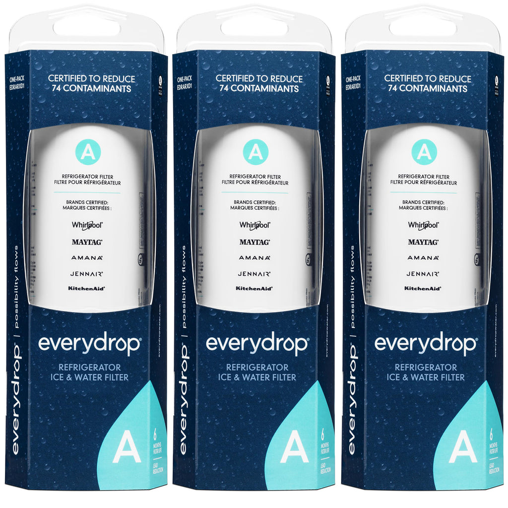 EveryDrop Filter A ,Ice and Whirlpool Refrigerator Water Filter A,EDRARXD1