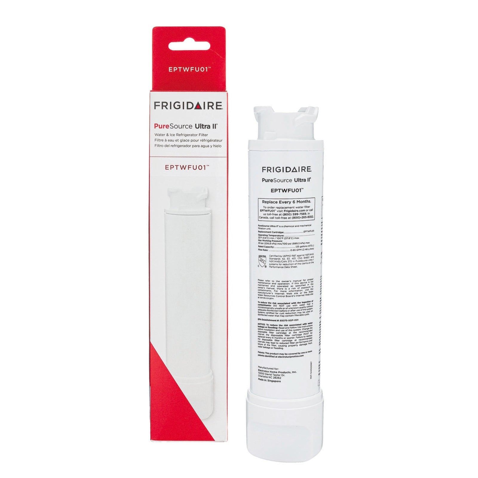 Frigidaire EPTWFU01 PureSource Ultra II Refrigerator Water Filter