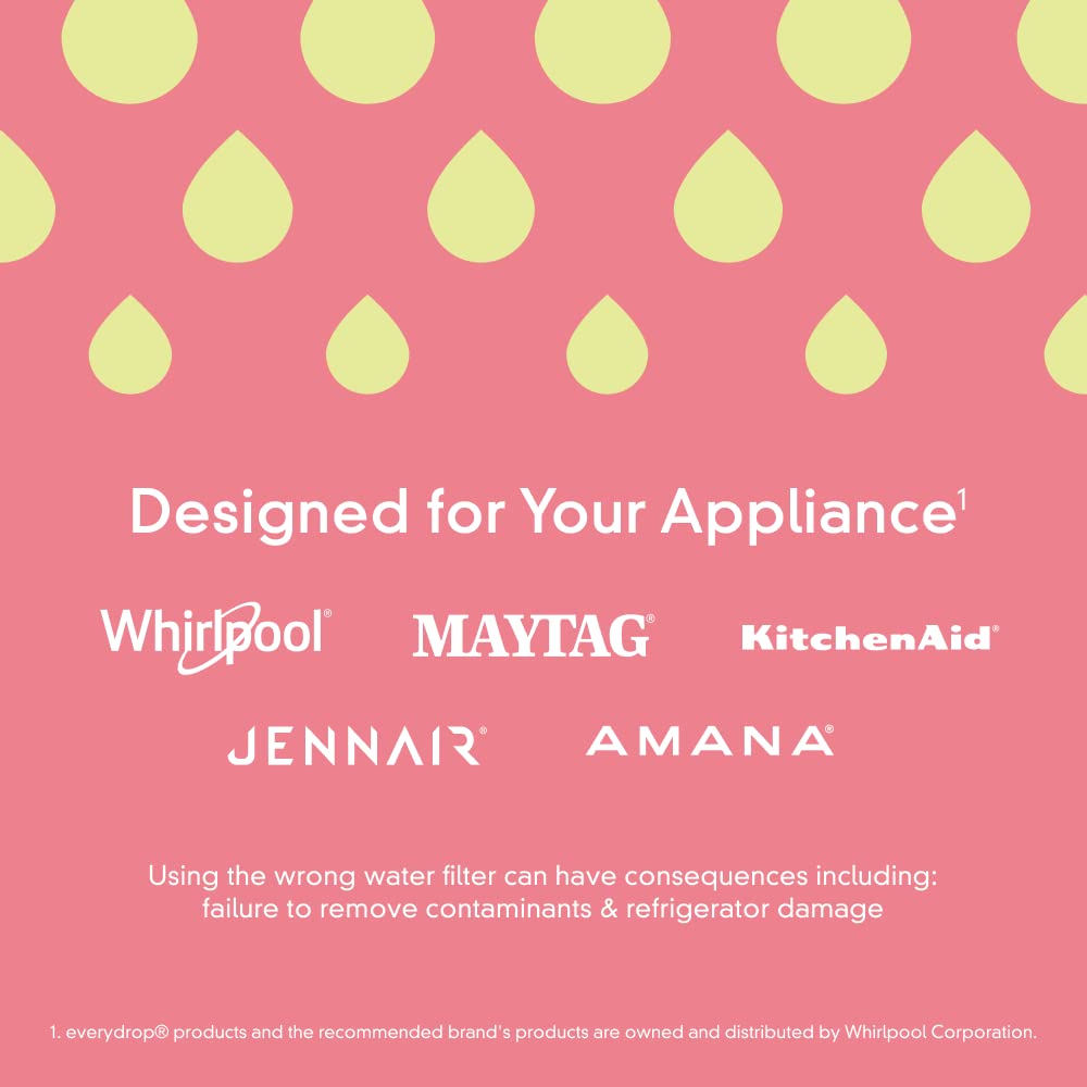 EveryDrop Filter A ,Ice and Whirlpool Refrigerator Water Filter A,EDRARXD1