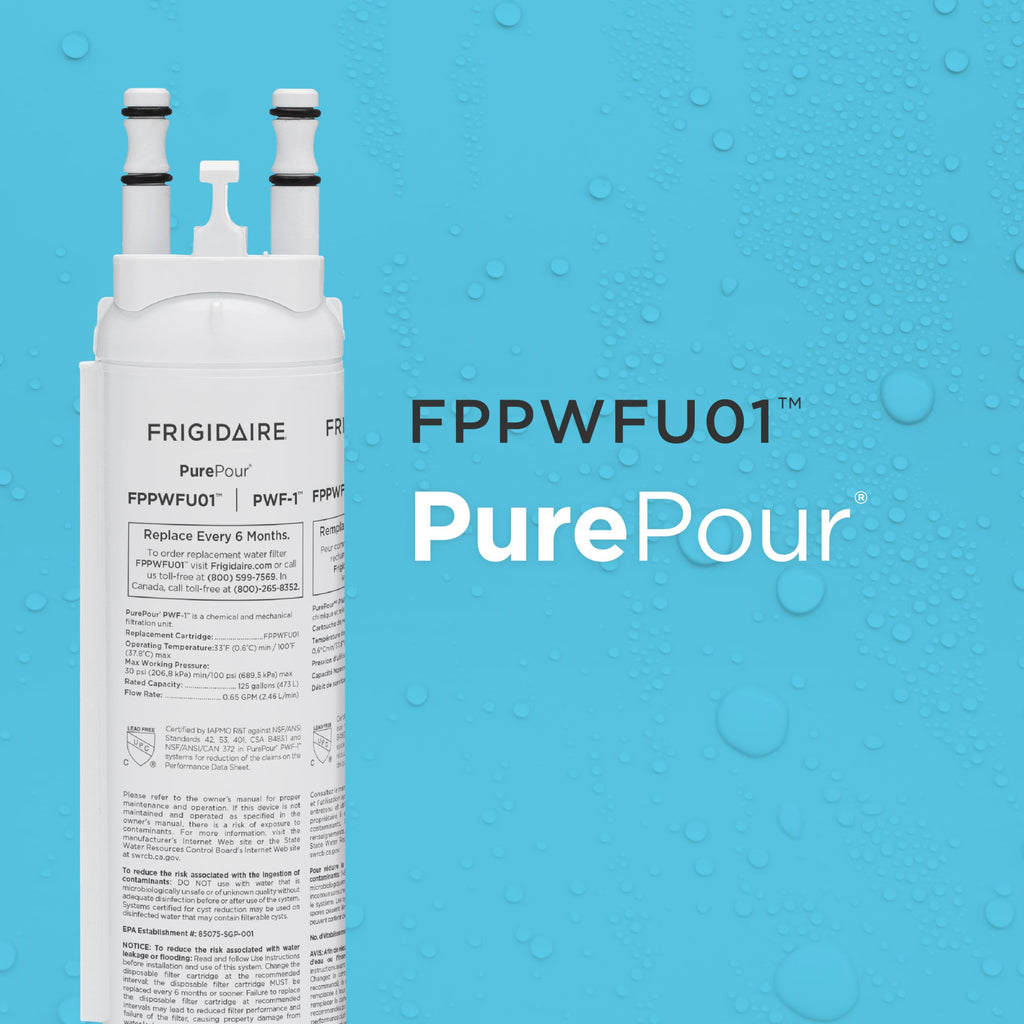 Frigidaire FPPWFU01 PurePour PWF-1 Refrigerator Water Filter